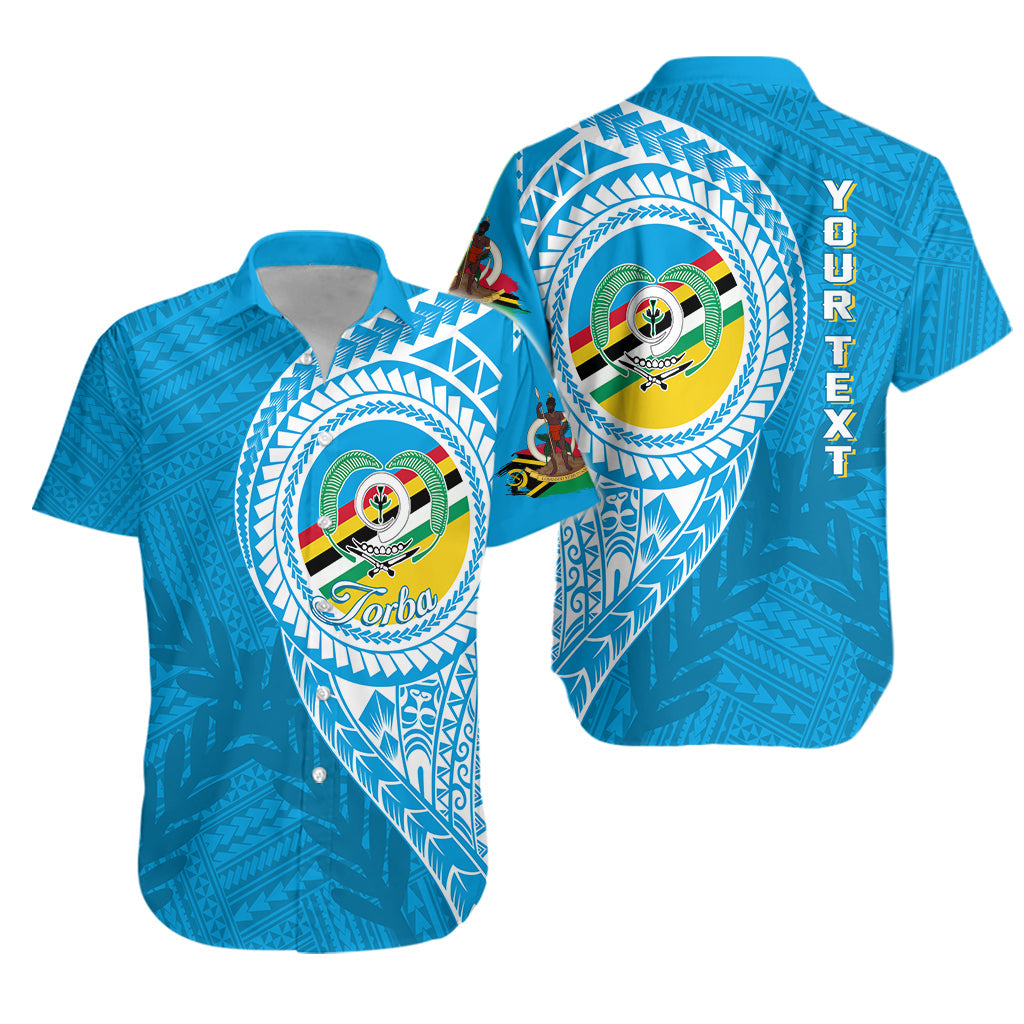 Custom Personalised Vanuatu Torba Province Hawaiian Shirt Torba Emblem