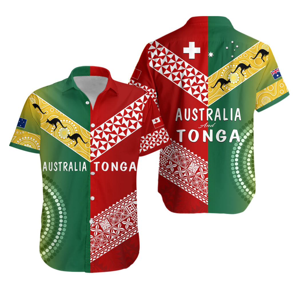 Australia and Tonga Hawaiian Shirt Version Special