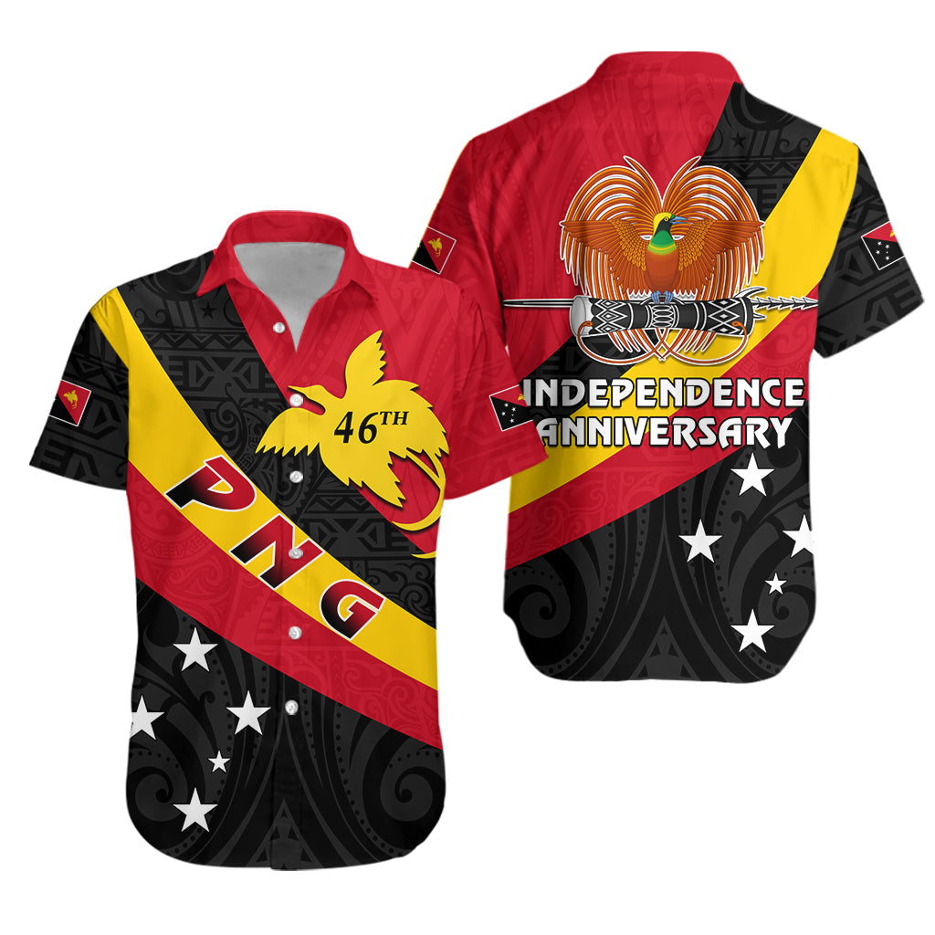 Papua New Guinea Hawaiian Shirt Happy Independence Day