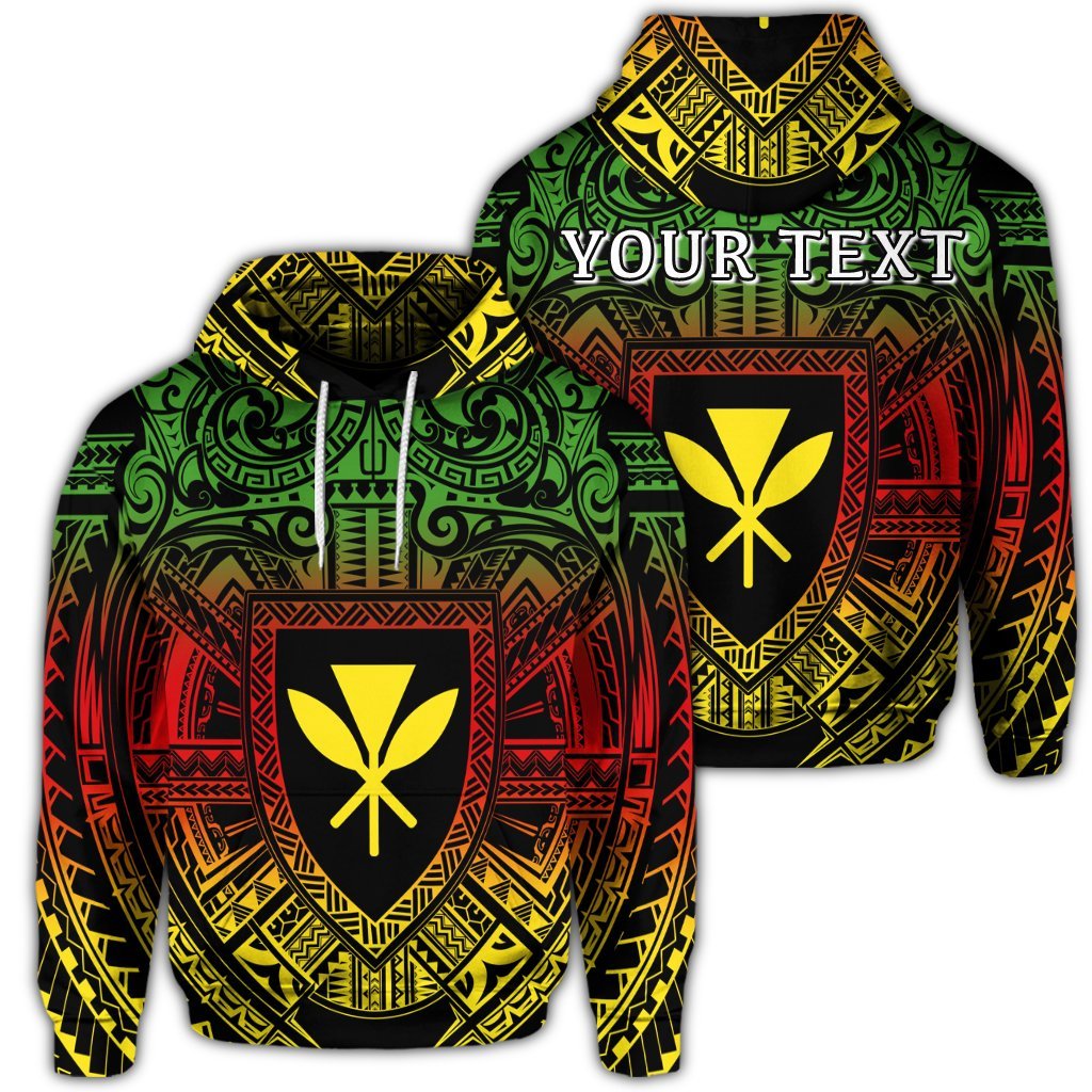 (Personalised) Hawaiian Kanaka Maoli Center Polynesian Hoodie AH