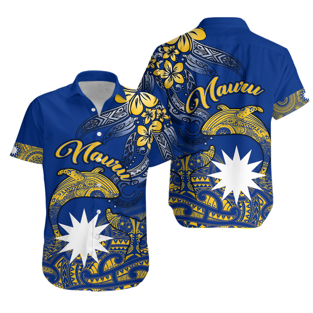 Nauru Independence - The Way Of Water Hawaiian Shirt -