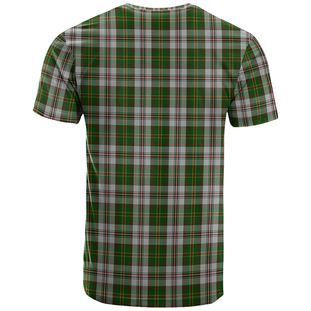 Printivon Hay White Dress Clan DNA In Me Tartan Crest T Shirt