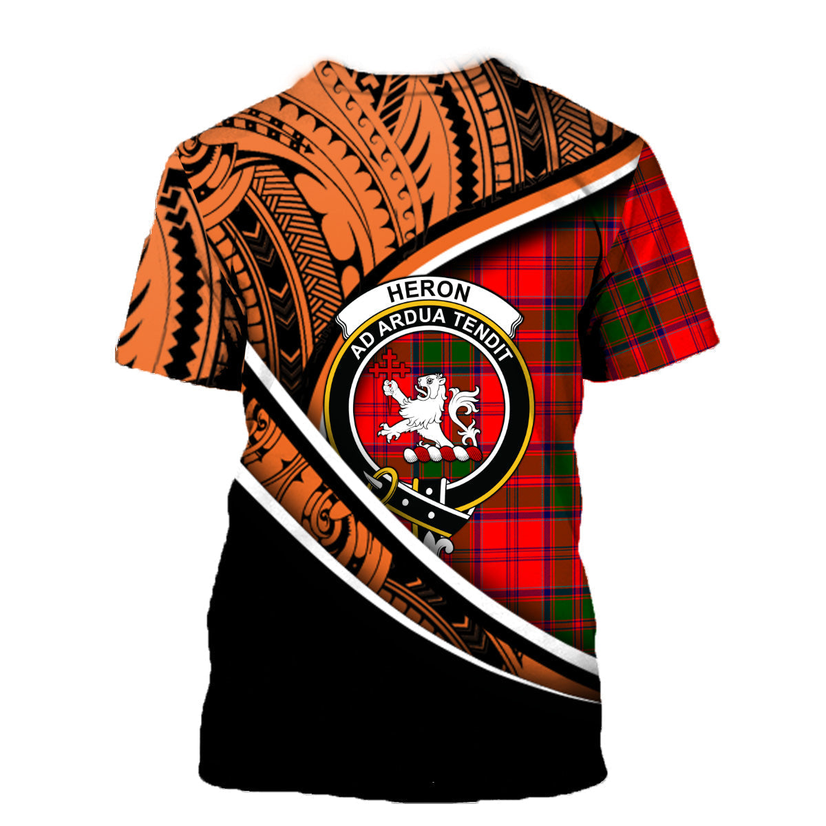 Printivon Heron T Shirt Pattern Polynesian