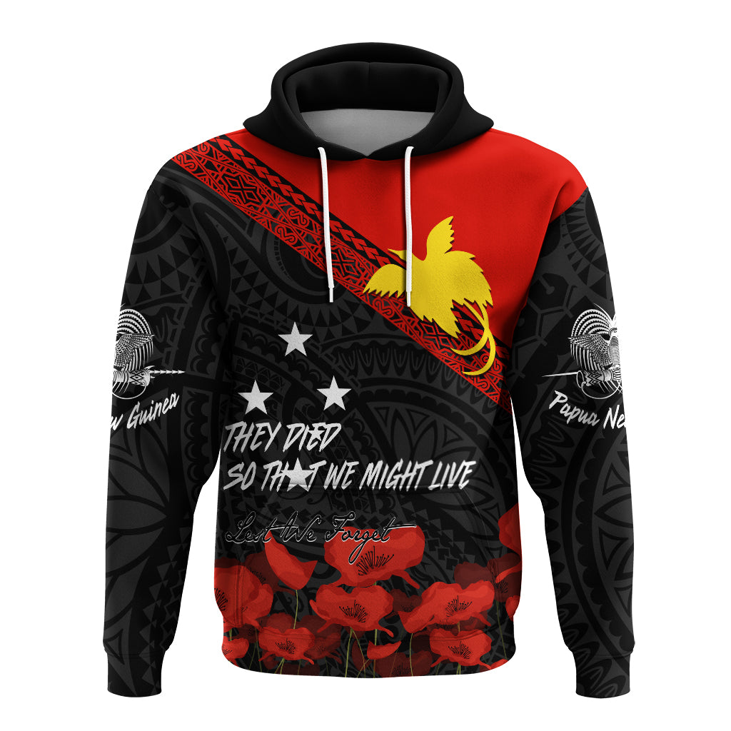 Papua New Guinea Hoodie PNG Remembrance Day