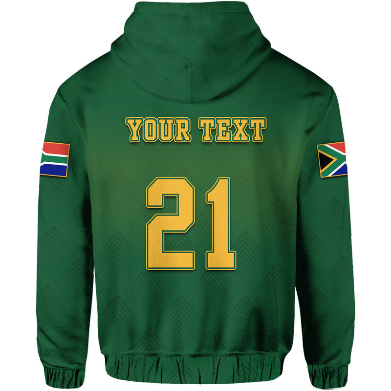 Custom South Africa National Cricket Team Hoodie Proteas Sport Green Style