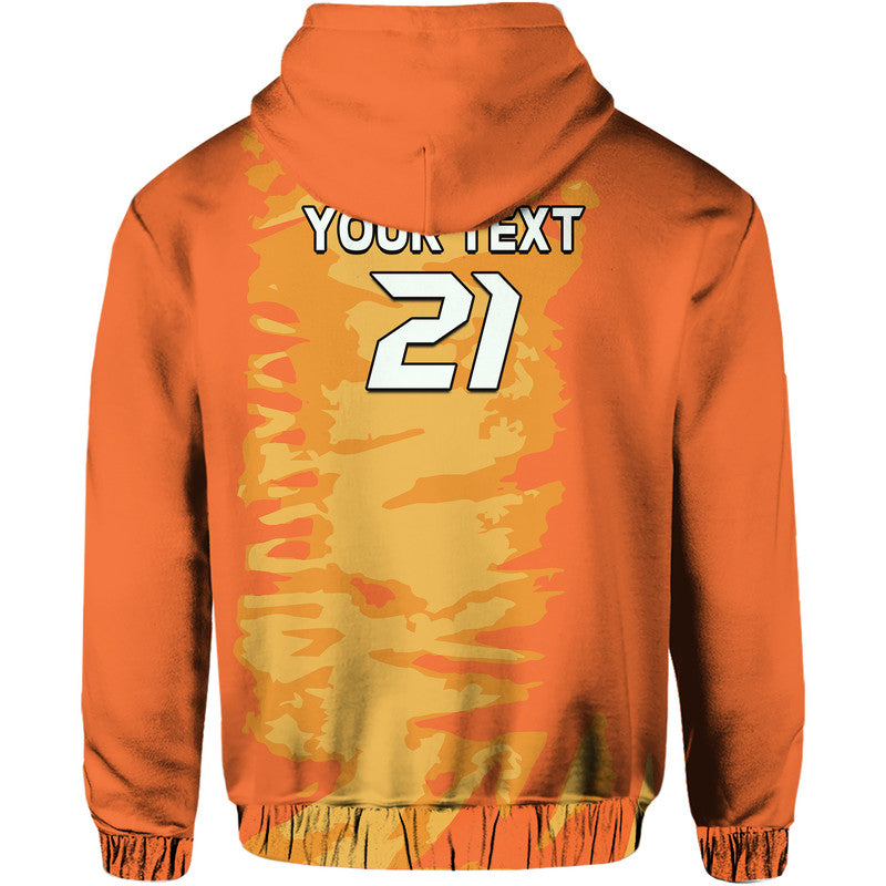 Custom Netherlands Football Oranje Sport Design Hoodie