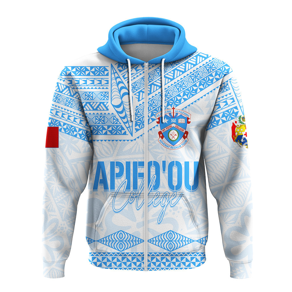 Tonga Apifo'ou College Hoodie Viva AFC White