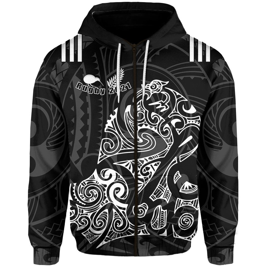 Aotearoa Super Rugby Zip Hoodie Maori Kiwi