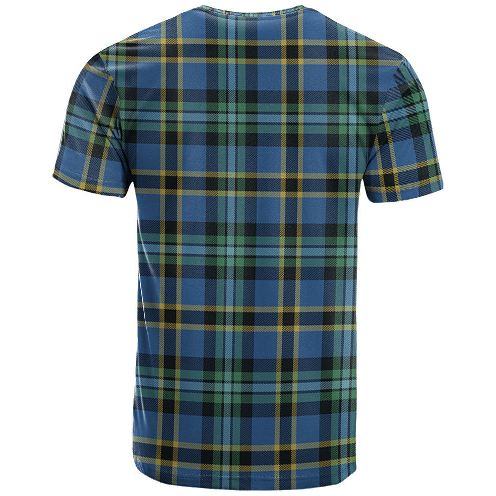 Printivon Hope Clan DNA In Me Tartan Crest T Shirt