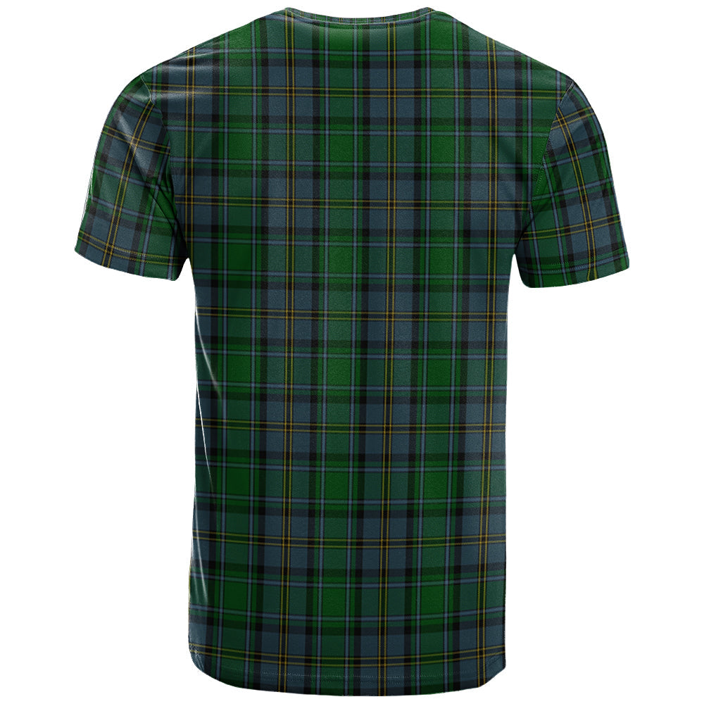 Printivon Hope (Vere) Lochcarron Clan DNA In Me Tartan Crest T Shirt