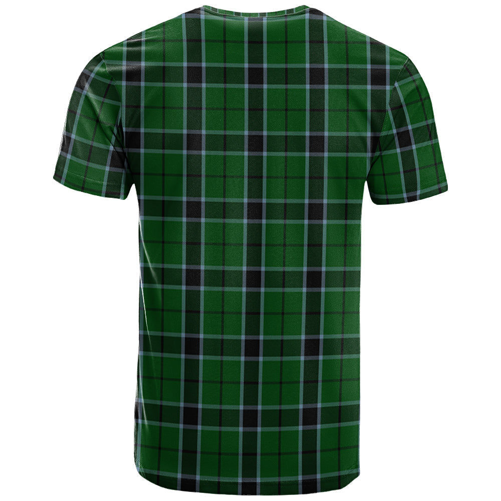 Printivon Innes Hunting Clan DNA In Me Tartan Crest T Shirt