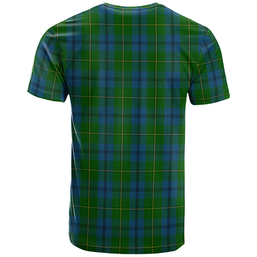 Printivon Johnston (Johnstone) 01 Clan DNA In Me Tartan Crest T Shirt