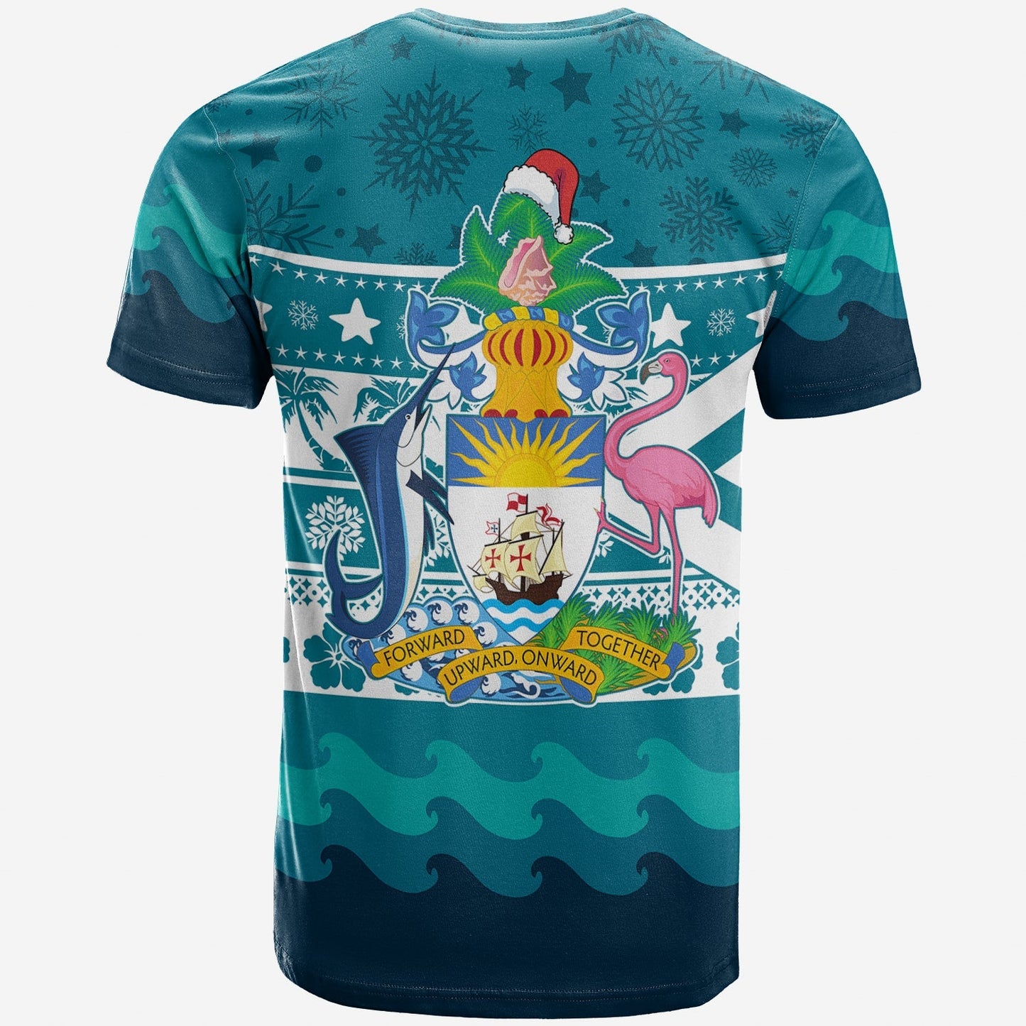 Junkanoo Tropical Winter Bahamas Christmas T Shirt
