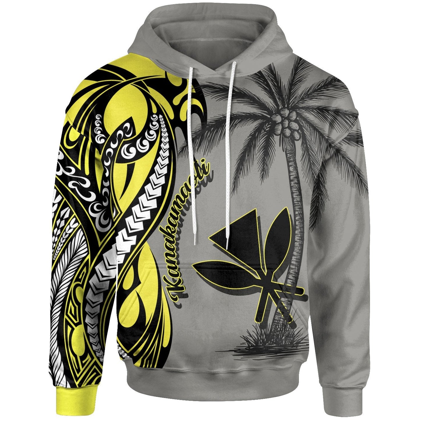 Hawaii Kanaka Maoli Hoodie Classical Coconut Tree