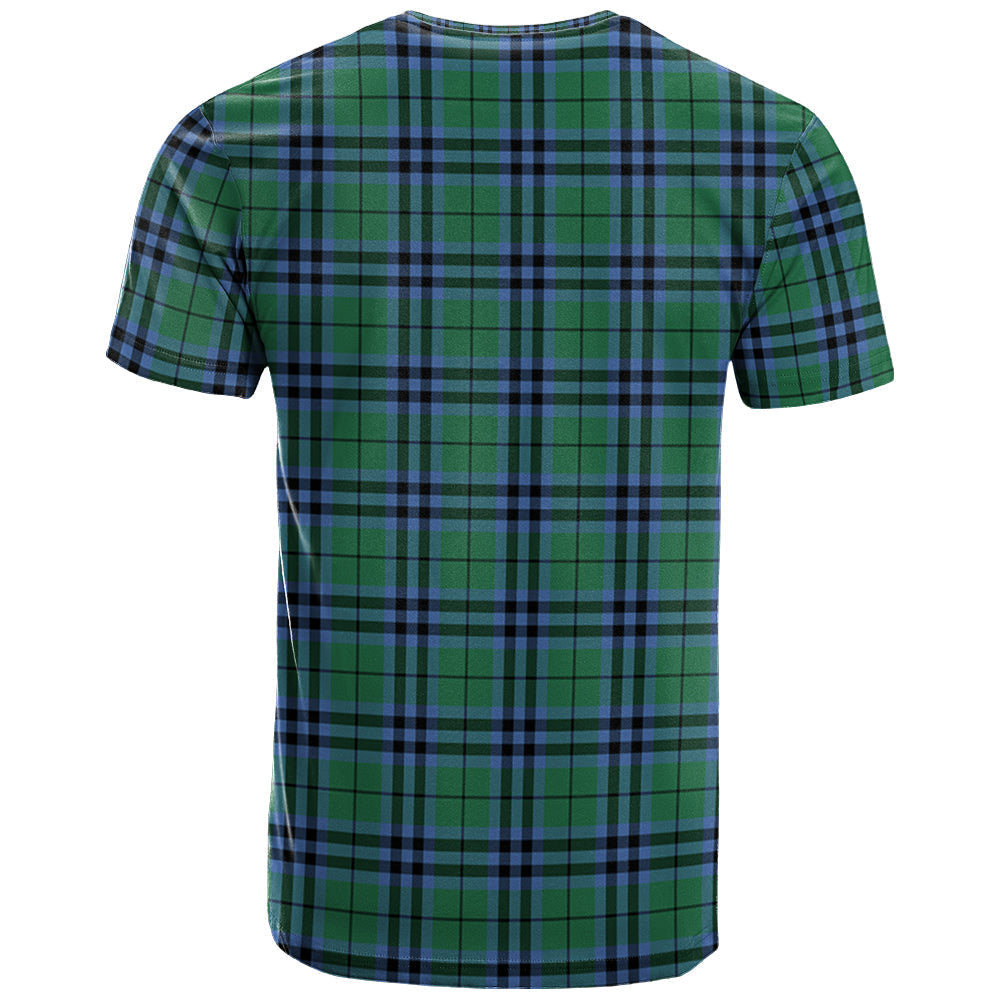 Printivon Keith Ancient Clan DNA In Me Tartan Crest T Shirt
