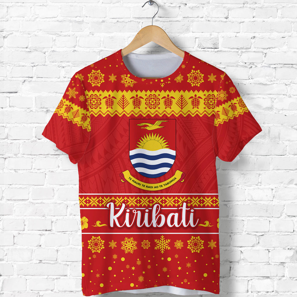 Kiribati Christmas T Shirt Simple Style