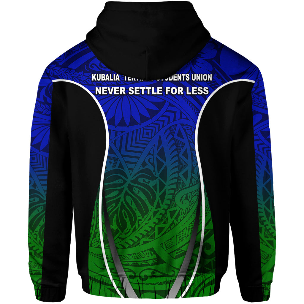 Papua New Guinea Kubalia Tertiary Students Union Zip Hoodie Blue
