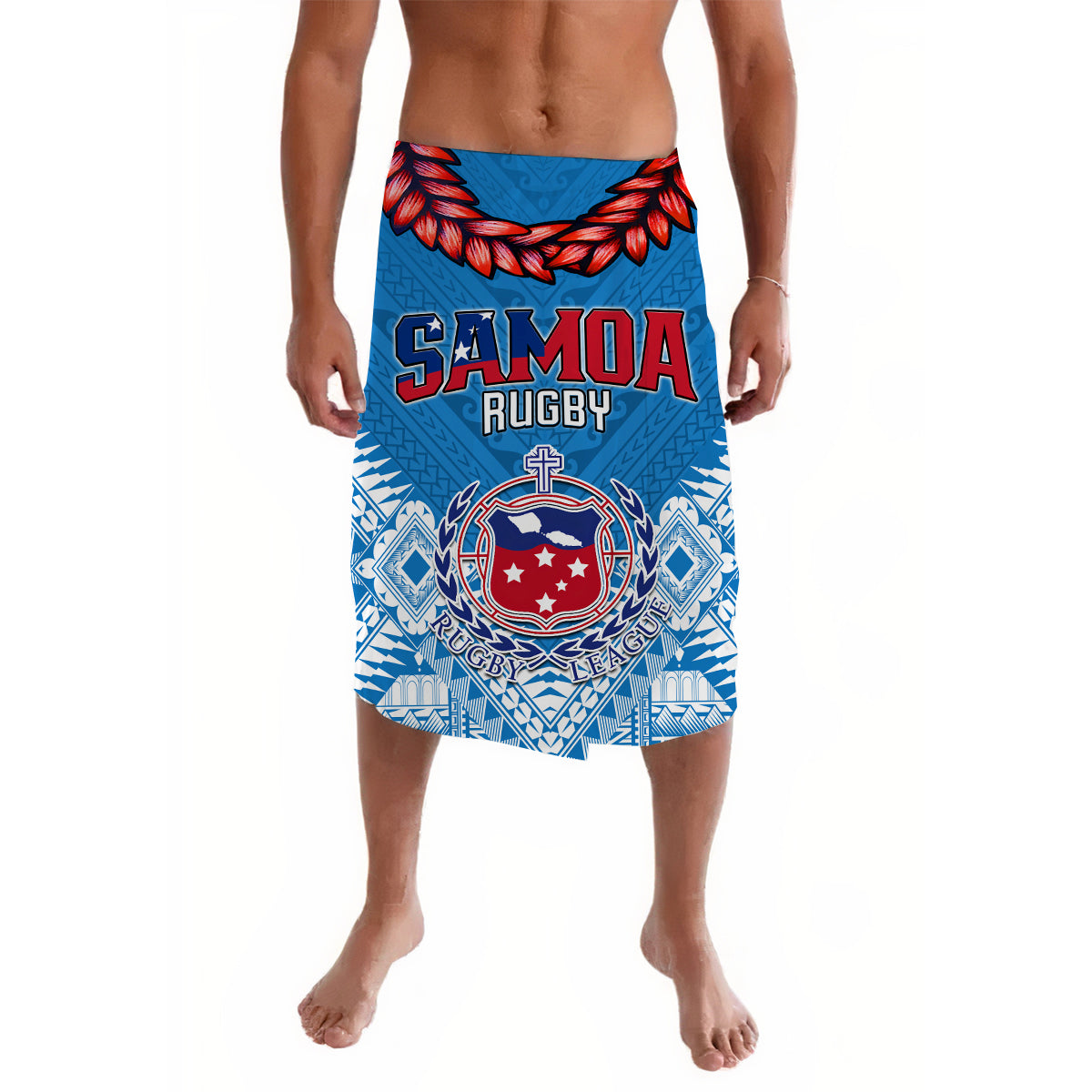 Toa Samoa Rugby Lavalava Manu Siva Tau Style Ulafala Ver.01