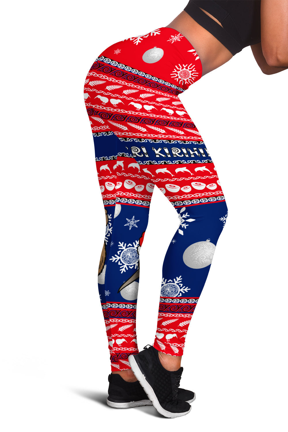 New Zealand Maori Meri Kirihimete Women Legging -