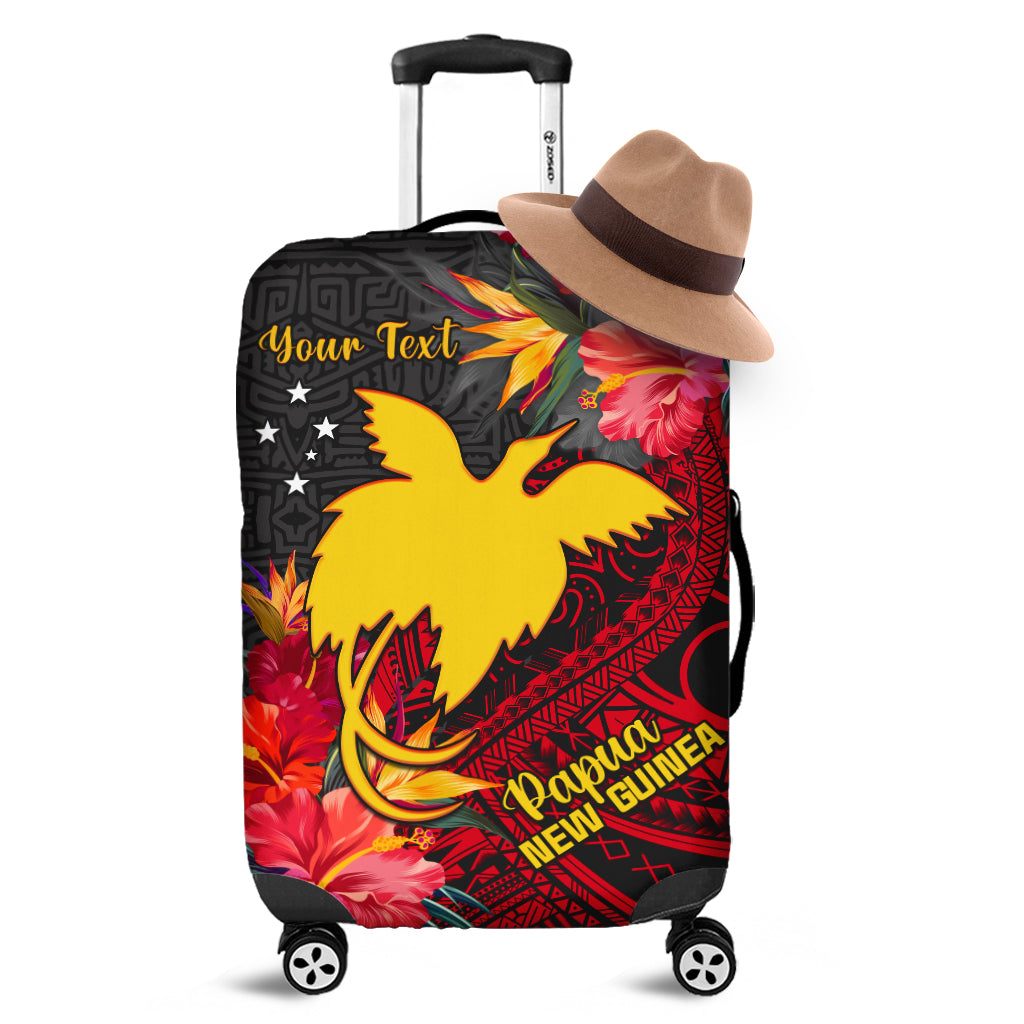 (Custom Personalised) Papua New Guinea Luggage Covers Bird of Paradise Ver.02