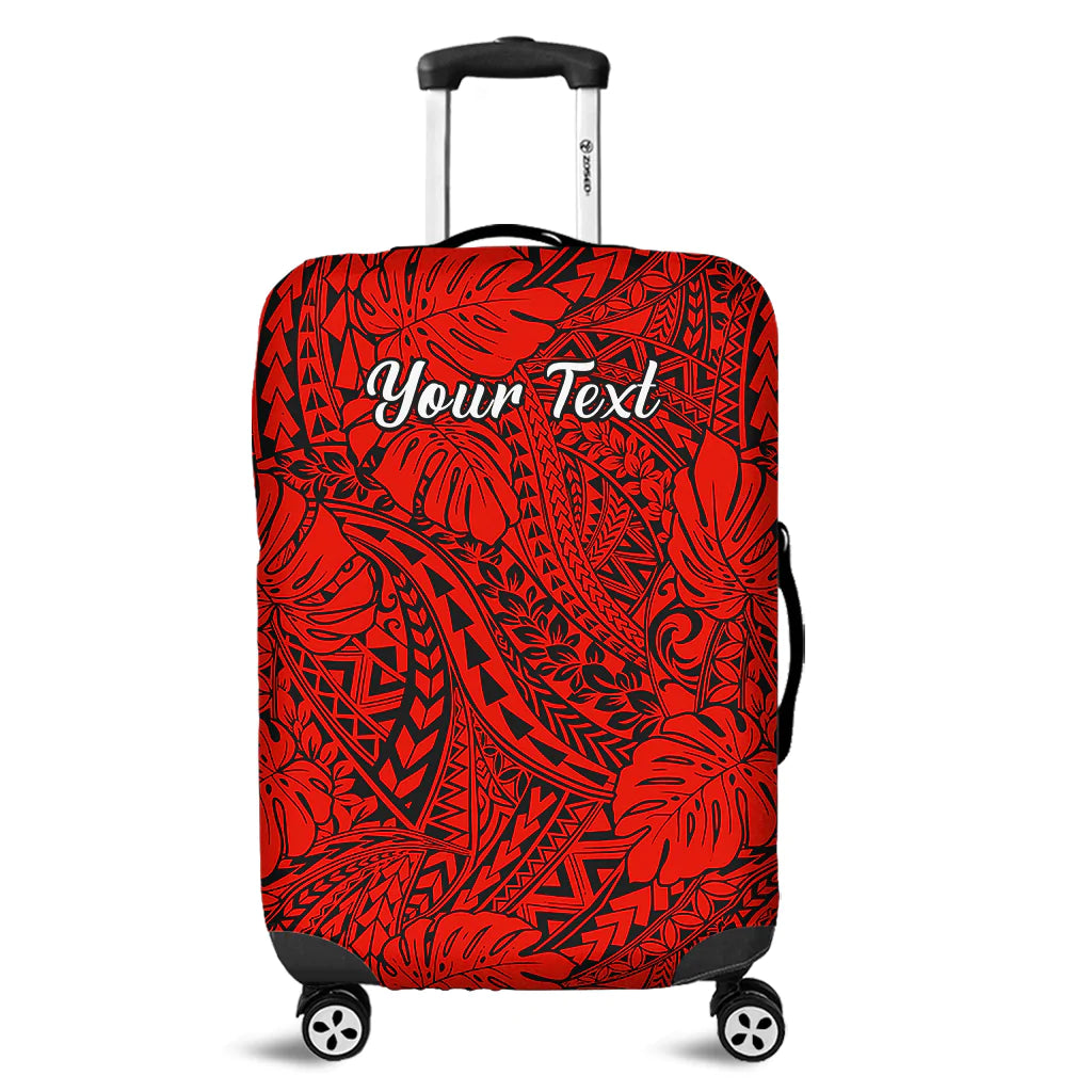(Custom Personalised) Hawaii Luggage Cover Polynesian Tribal Art Ver.02