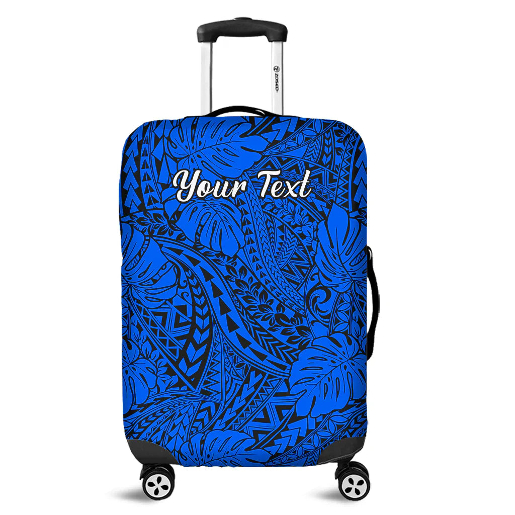 (Custom Personalised) Hawaii Luggage Cover Polynesian Tribal Art Ver.04