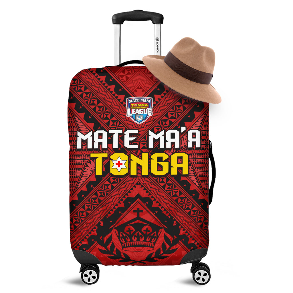Tonga Rugby MMT Luggage Covers Ngatu Mate Maa Tonga Simple