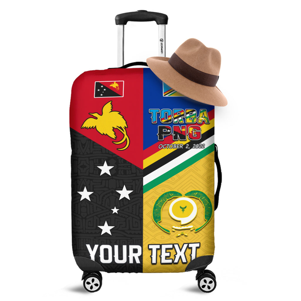 (Custom Personalised) Torba PNG Day Luggage Covers 2022 Simple Polynesia