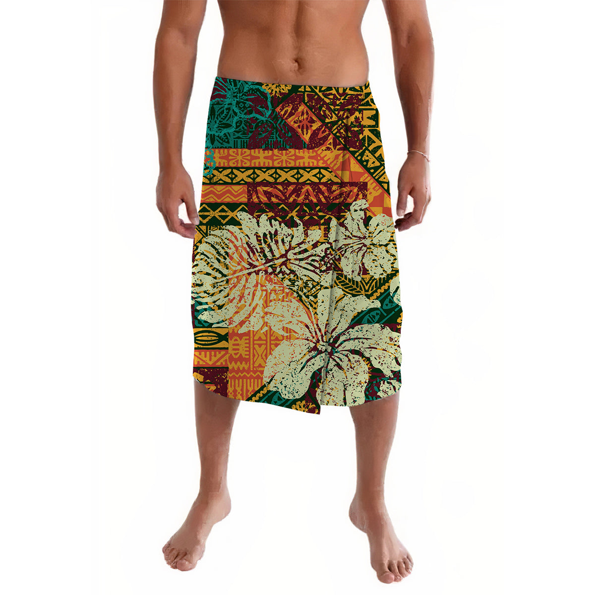 Polynesian Lavalava Be Unique Vintage Style No4