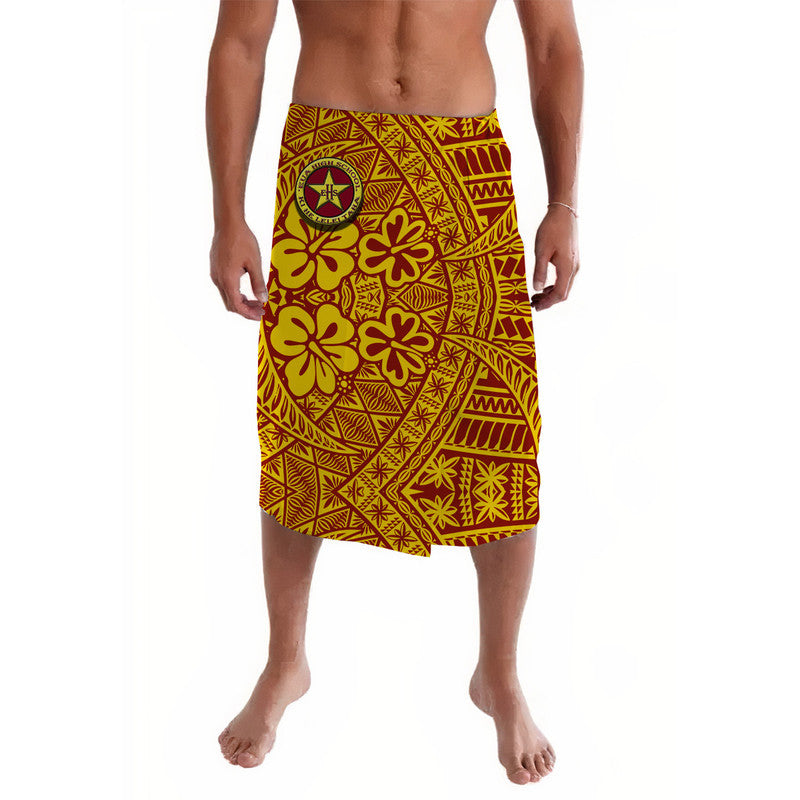 Tonga Eua High School Lavalava Kupesi Vibes - Maroon