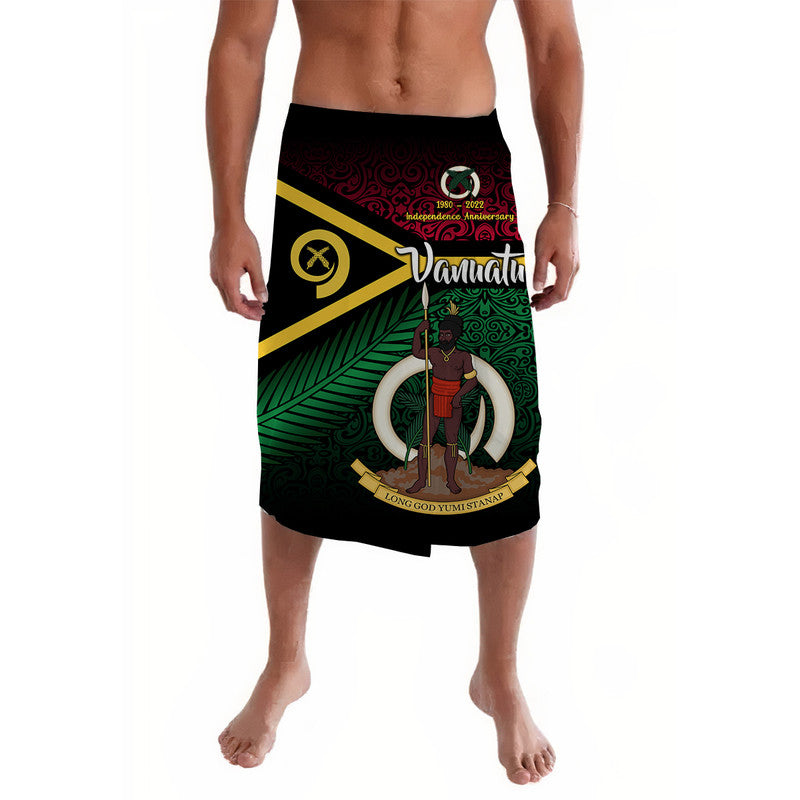 Vanuatu Special Independence Anniversary Lavalava Original Flag Style
