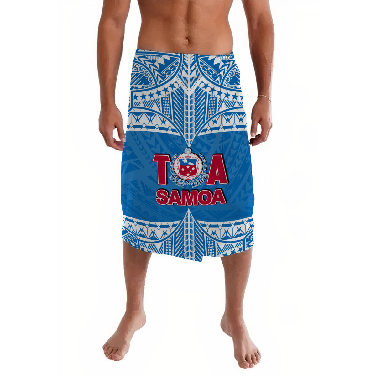 Toa Samoa Rugby Lavalava Blue Sky