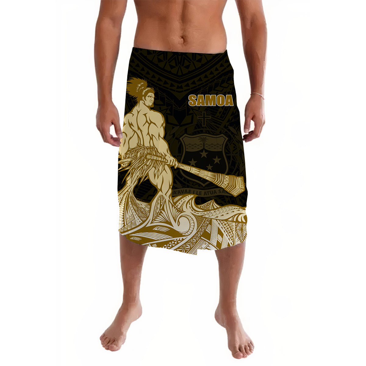 Samoa Warrior Lavalava Polynesian No.3