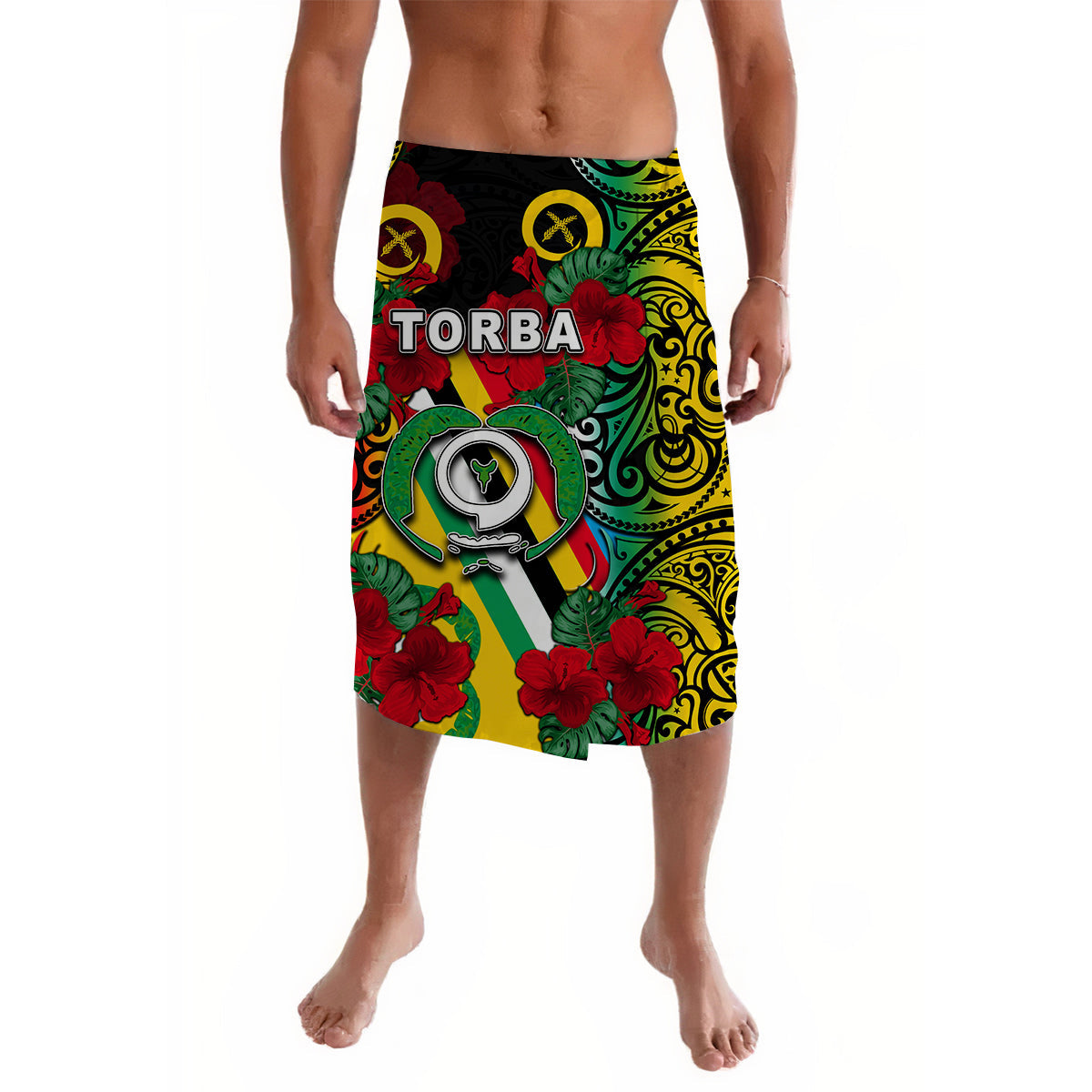 Vanuatu Torba And Hibiscus Lavalava