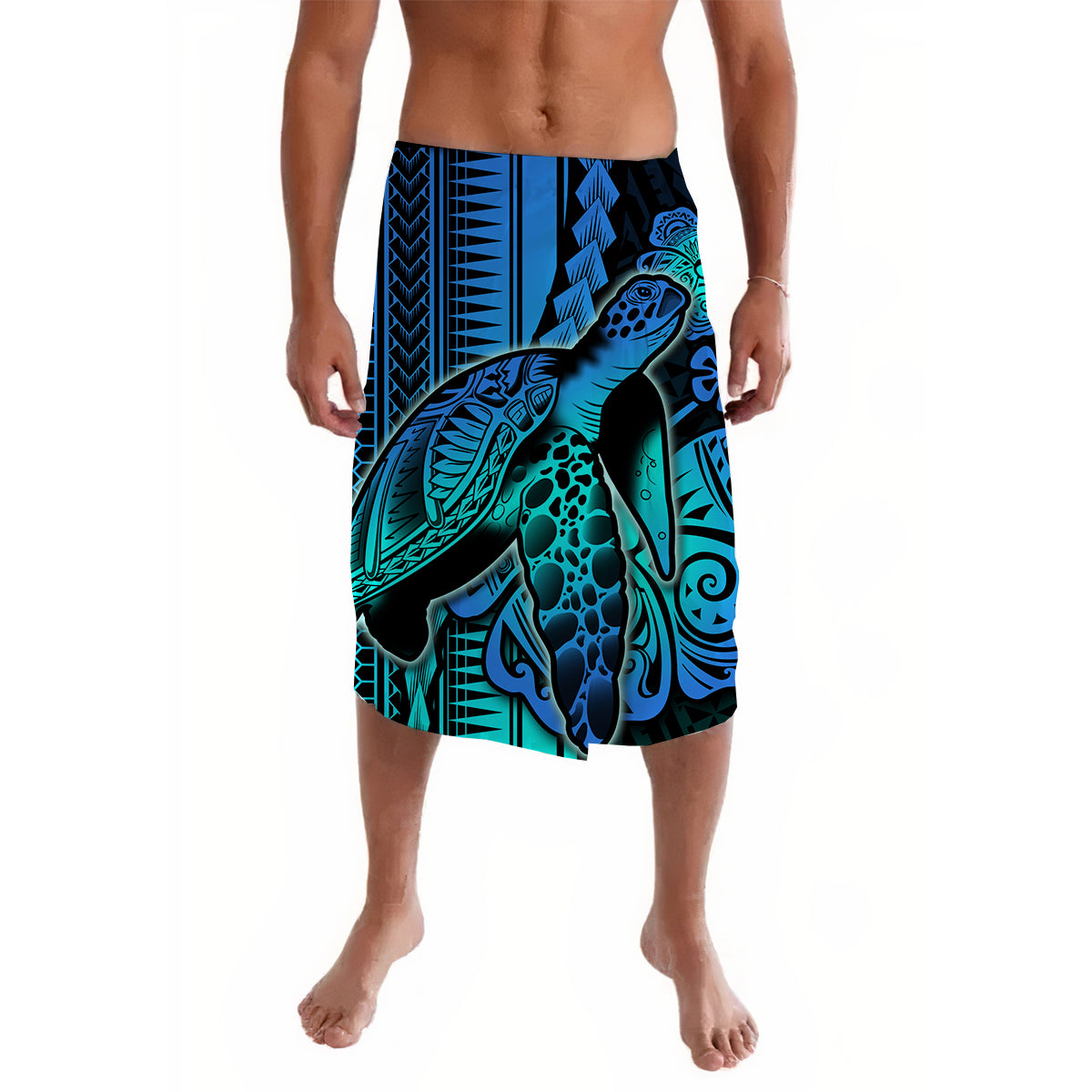 Polynesian Turtle Lavalava Style No.2