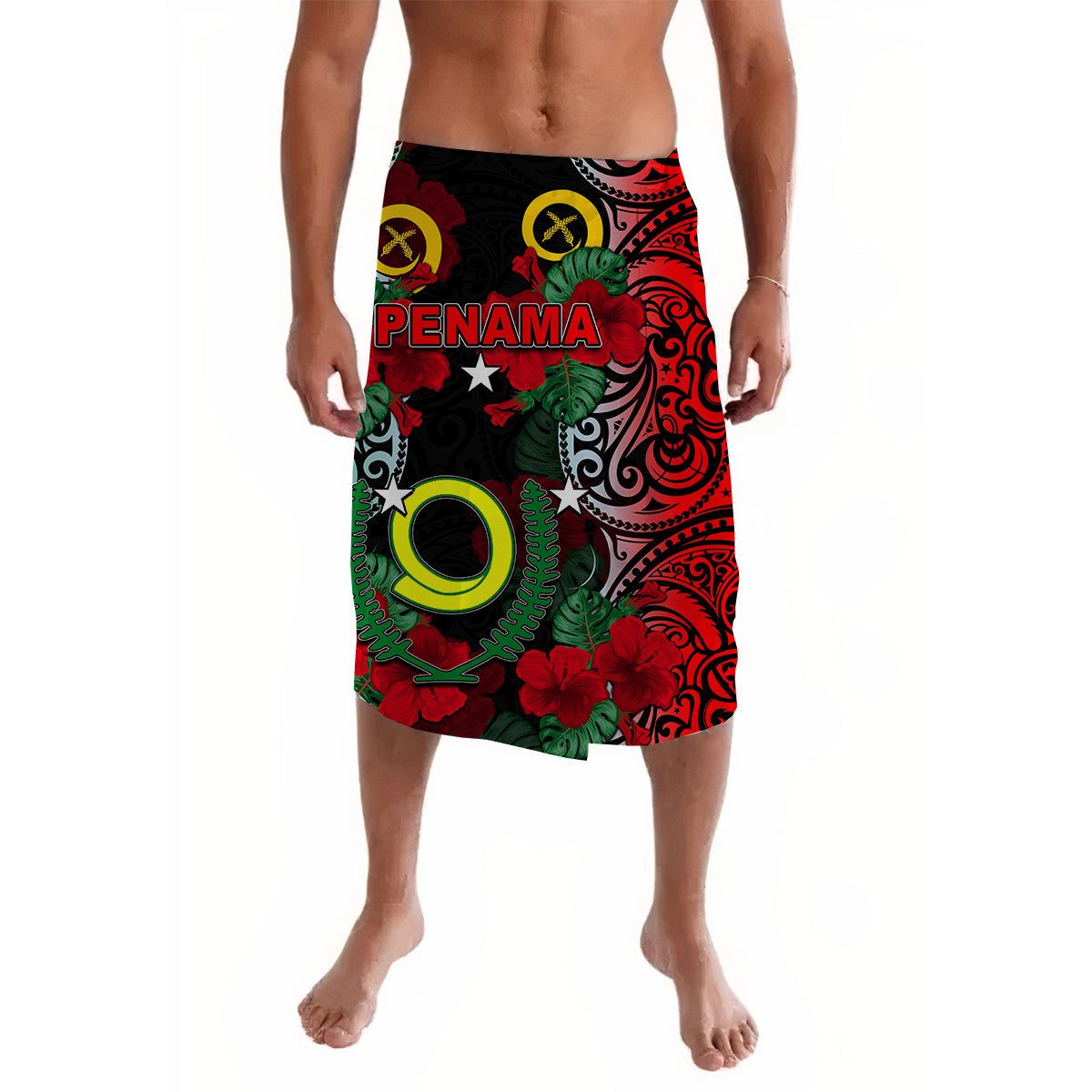 Vanuatu Penama And Hibiscus Lavalava