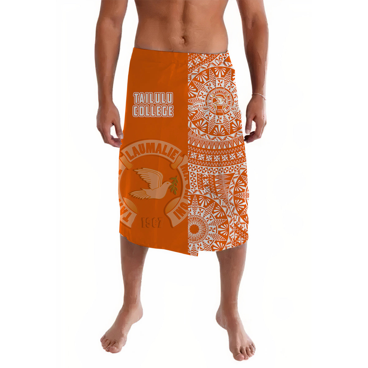Tailulu Tonga College Lavalava Tongan Ngatu Pattern
