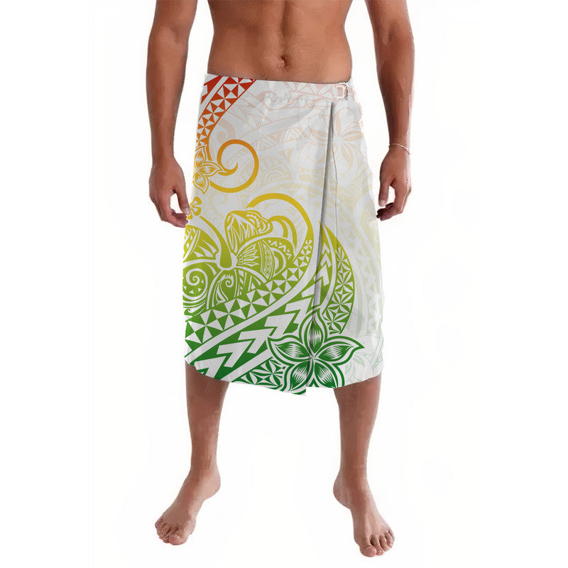 Polynesian Tribal Tattoo Retro Lavalava Gradient 02 Screen Color