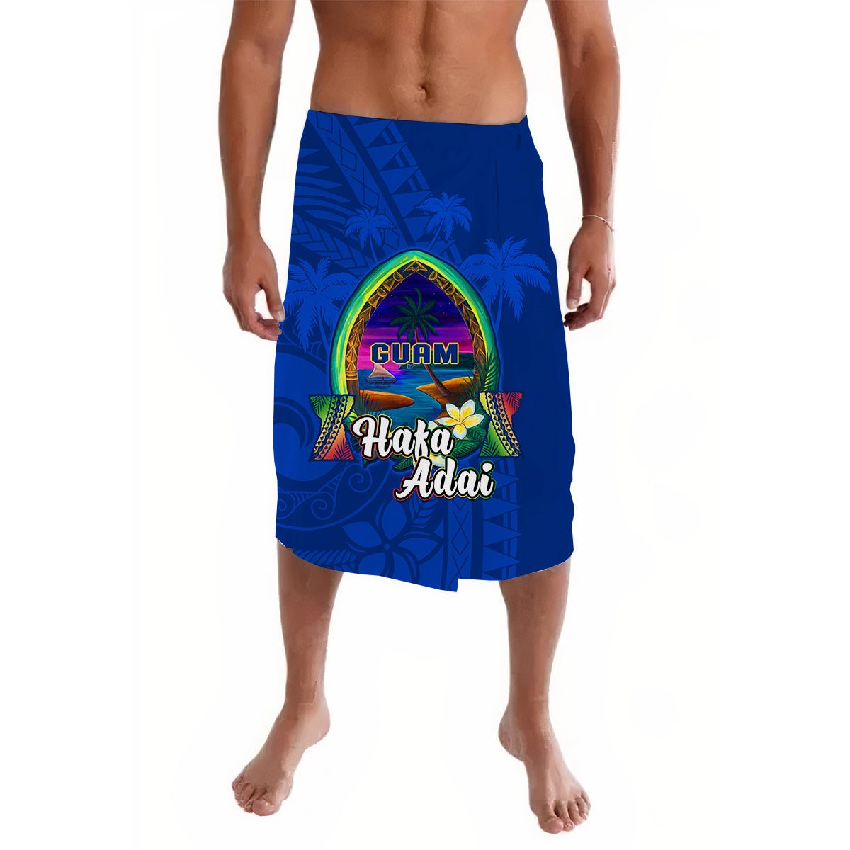 Guam Lavalava Hafa Adai Latte Stone Proud Chamorro