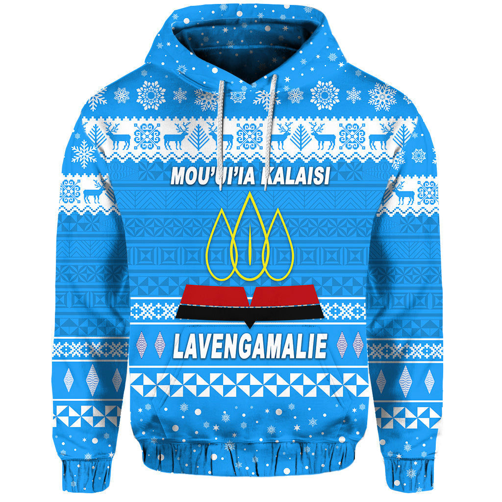 ( Personalised) Lavengamalie College Christmas Hoodie Simple Style