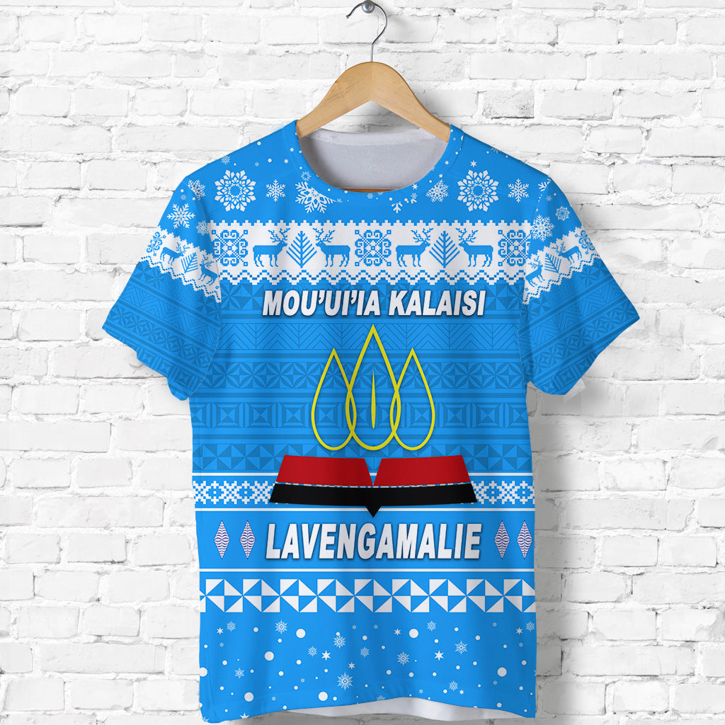 Lavengamalie College Christmas T Shirt Simple Style
