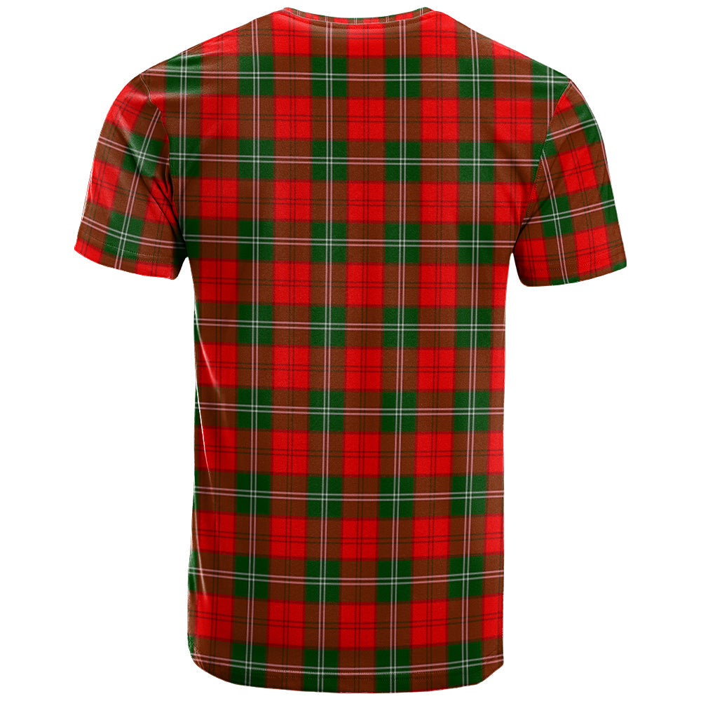Printivon Lennox Modern Clan DNA In Me Tartan Crest T Shirt