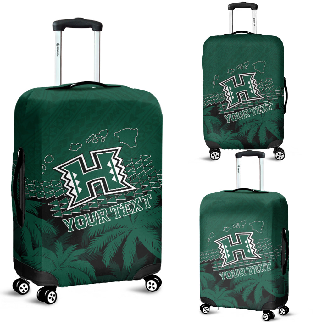 Personalised Hawaii Rainbow Warriors Luggage Cover Laau Pama