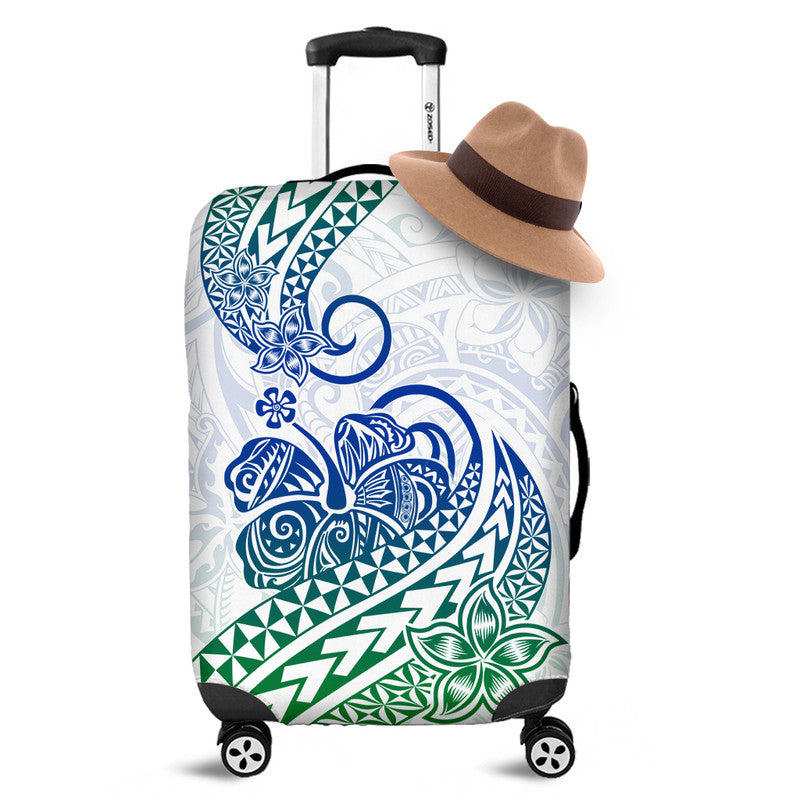 Polynesian Tribal Tattoo Retro Luggage Cover Gradient 03 Screen Color