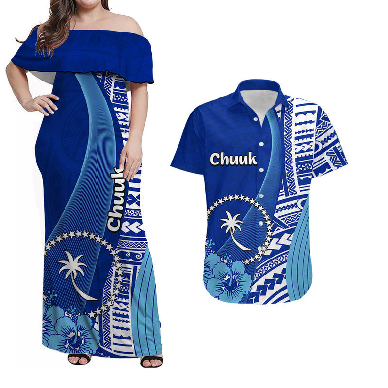 Matching Clothes For Couples Chuuk Of Micronesia Combo Dress And Shirt Vibe Style