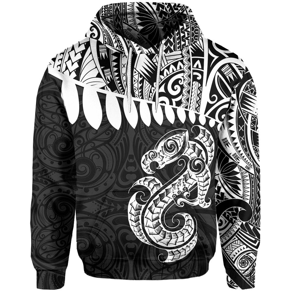 Aotearoa Hoodie Maori Manaia Pullover Hoodie