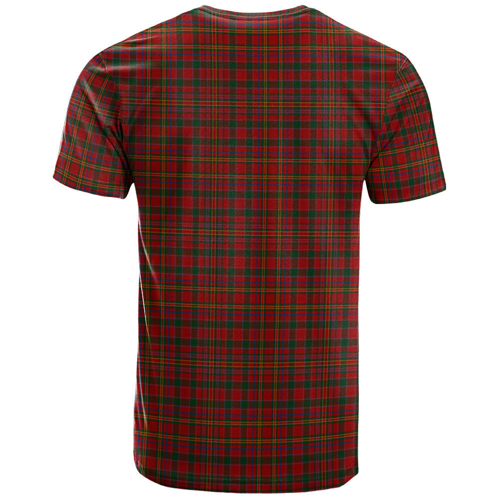 Printivon MacAlister Gourlay Clan DNA In Me Tartan Crest T Shirt