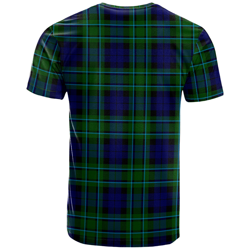 Printivon MacCallum Modern Clan DNA In Me Tartan Crest T Shirt
