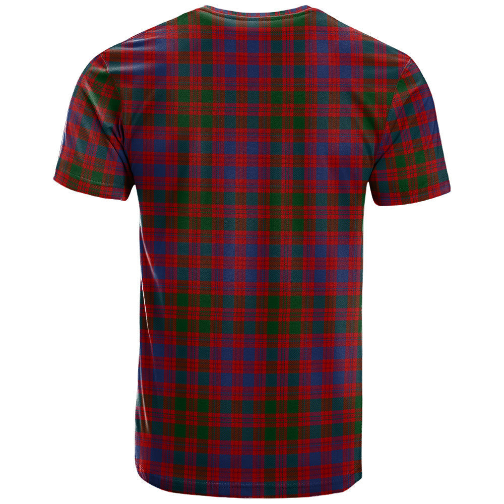 Printivon MacColl Ancient Clan DNA In Me Tartan Crest T Shirt