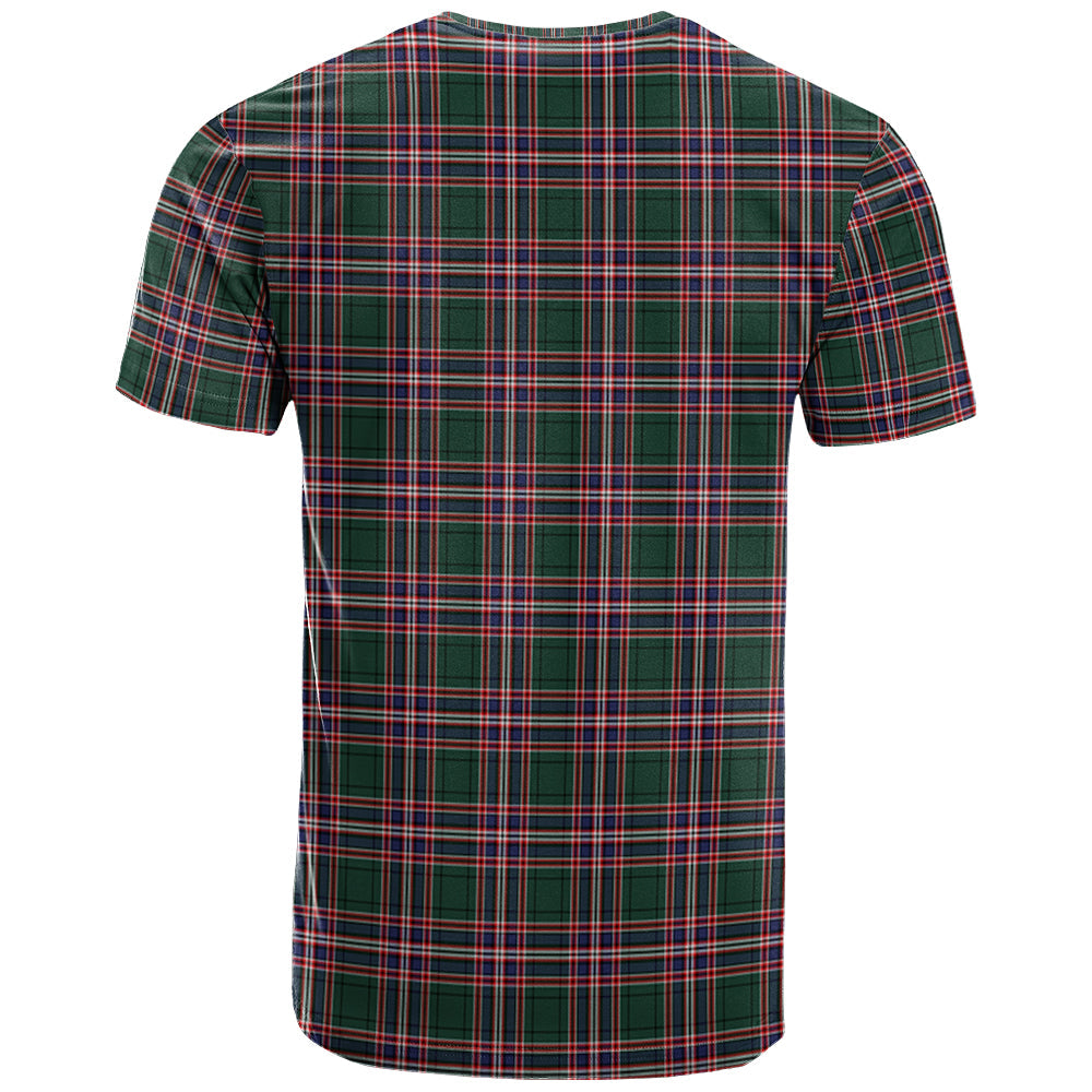 Printivon MacFarlane Hunting Modern Clan DNA In Me Tartan Crest T Shirt